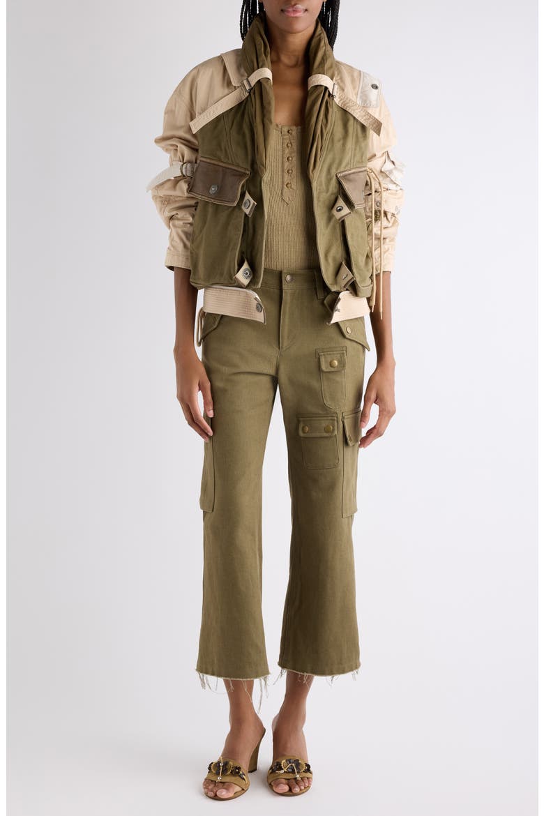 Julissa Utiltiy Jacket, Alternate, color, KHAKI