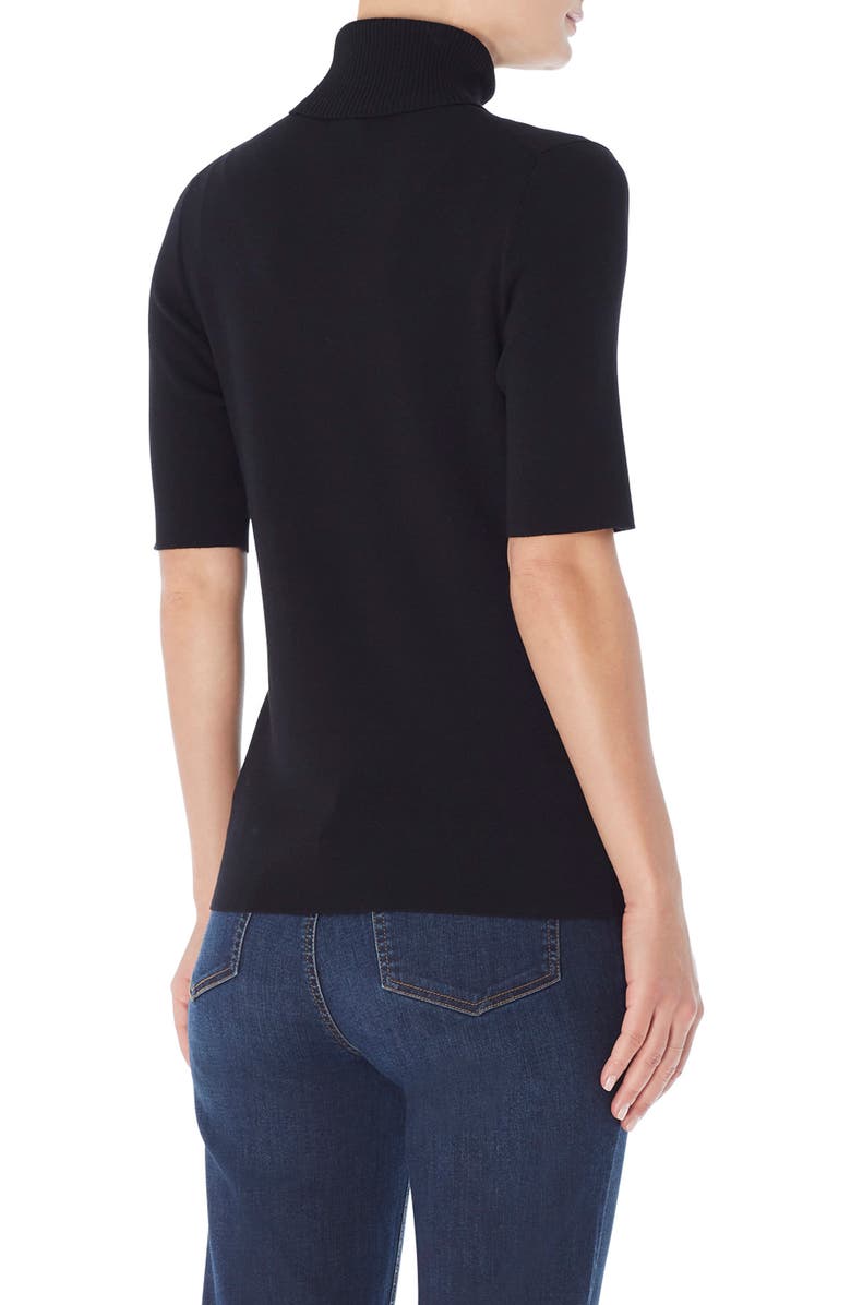 Jones New York Elbow Sleeve Turtleneck, Alternate, color,