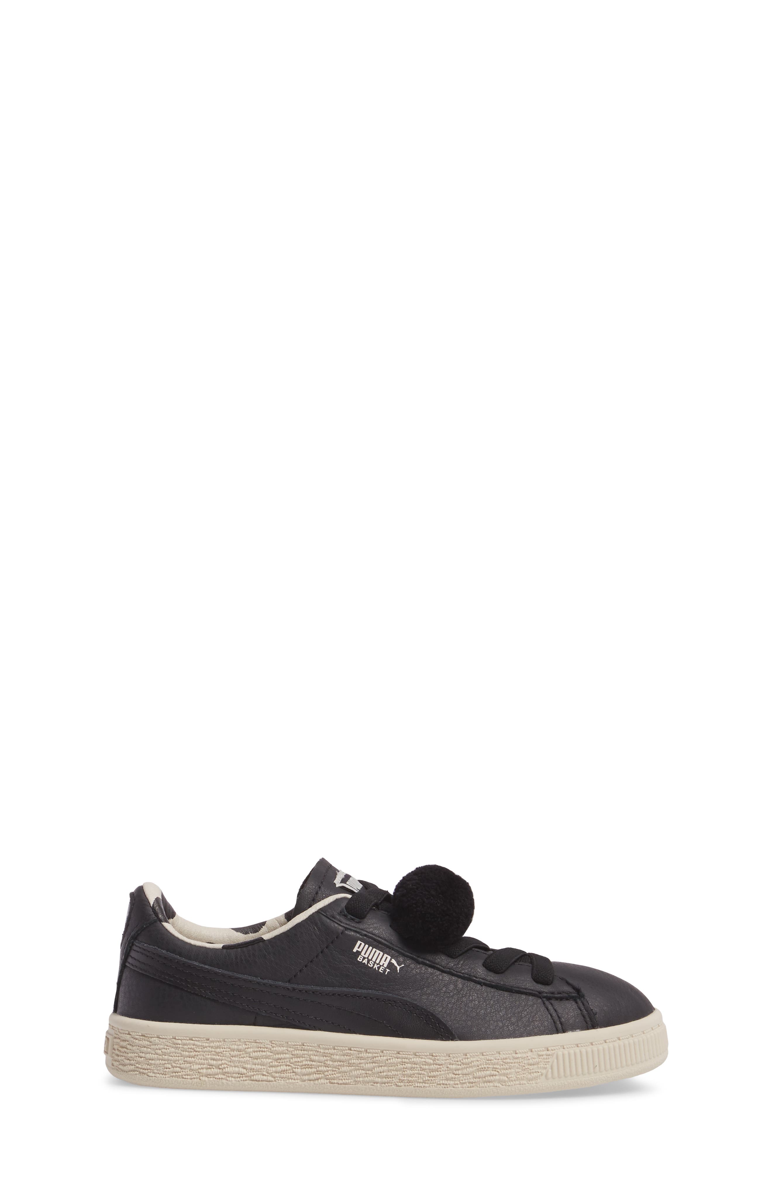 PUMA x tinycottons Basket Pompom Sneaker, Alternate, color, 