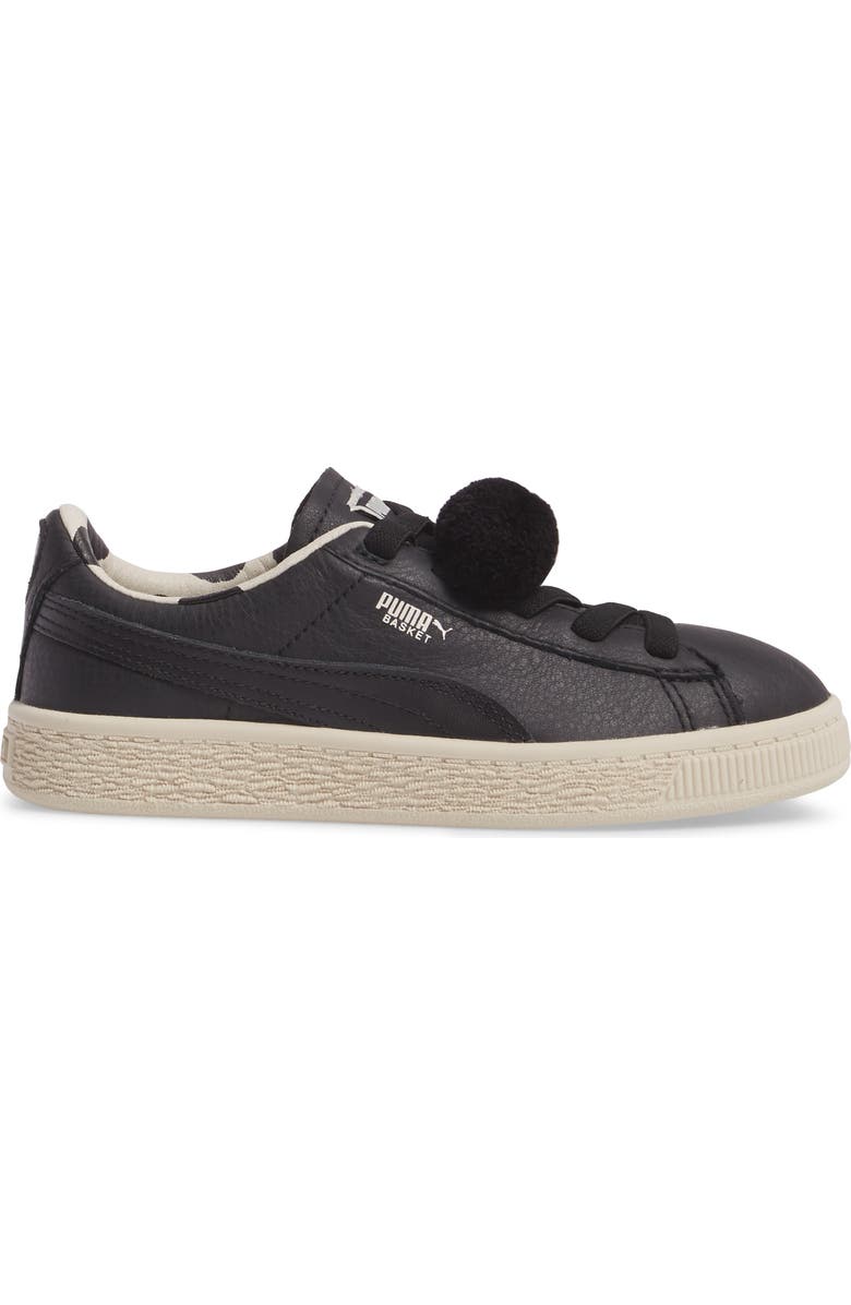 PUMA x tinycottons Basket Pompom Sneaker, Alternate, color,