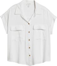 beachlunchlounge Kia Short Sleeve Button-Up Shirt