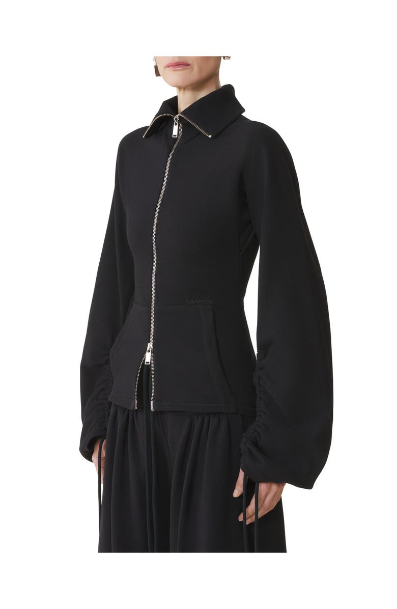 Lanvin Cotton Fleece Adn Cashmere Jacket, Alternate, color, 