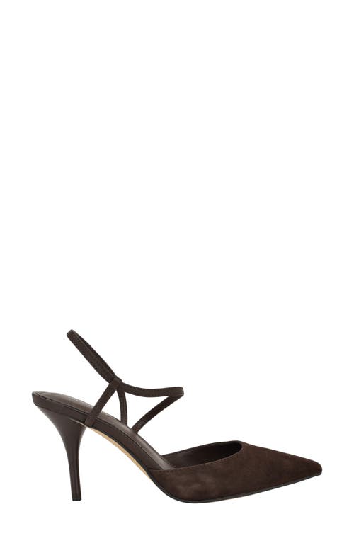 Calvin Klein Cordera Pump In Brown