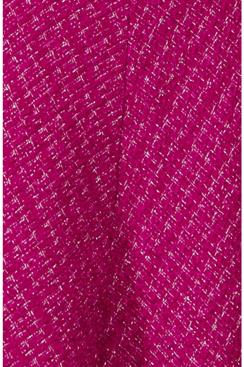 Tweed Cape, Alternate, color, FUCHSIA