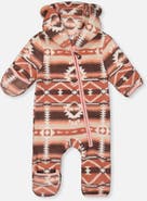 Deux par Deux Mid-Season Fleece Animal Ear Hood Fold-Over One-Piece Outerwear