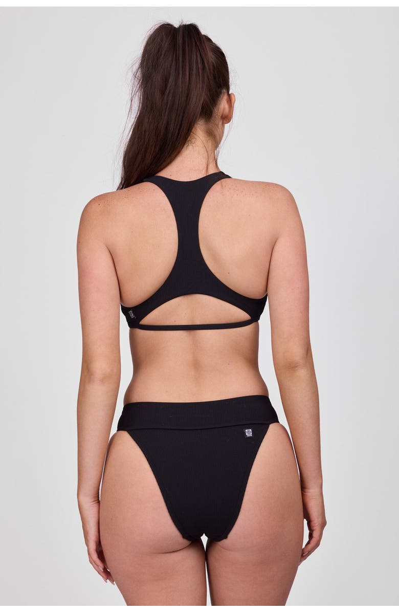 JOLYN Bex Bikini Bottom, Alternate, color, Black Ribbed