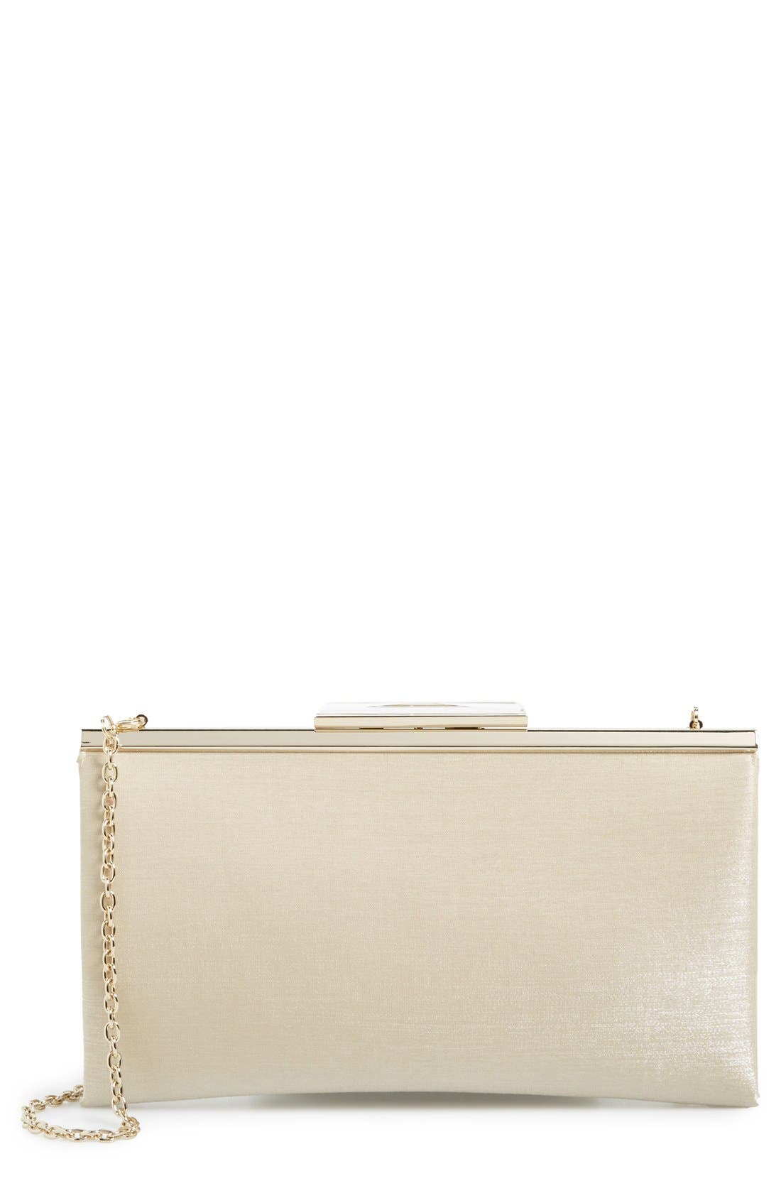 Glint 'Shimmer Topper' Clutch, Main, color, 