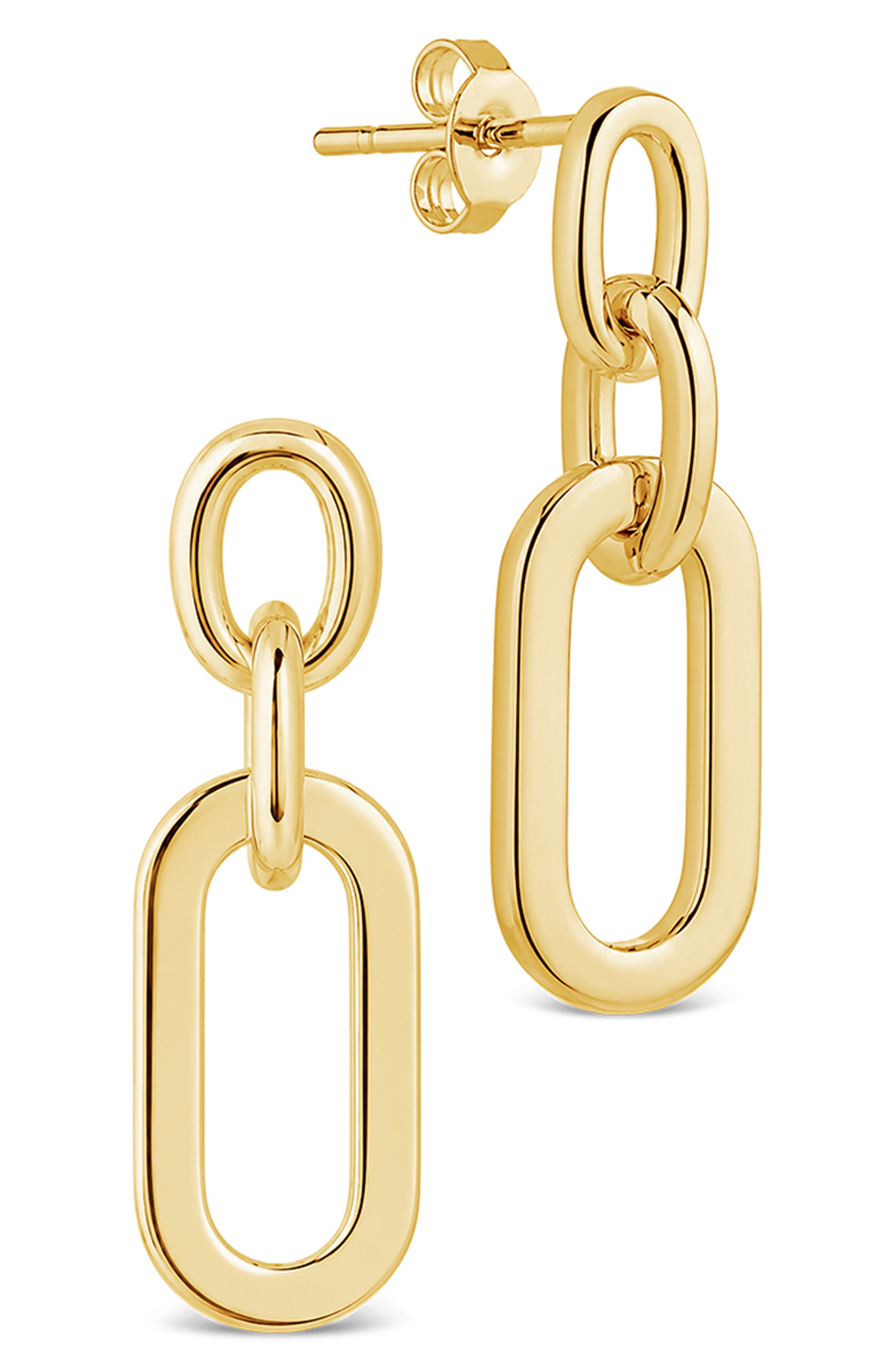 Open Link Drop Earrings