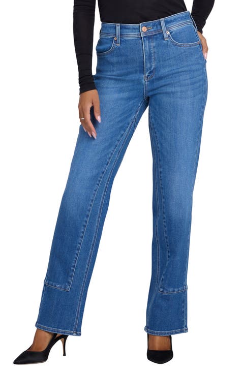 Petite Brooke Loose Straight Leg High Waist Jeans