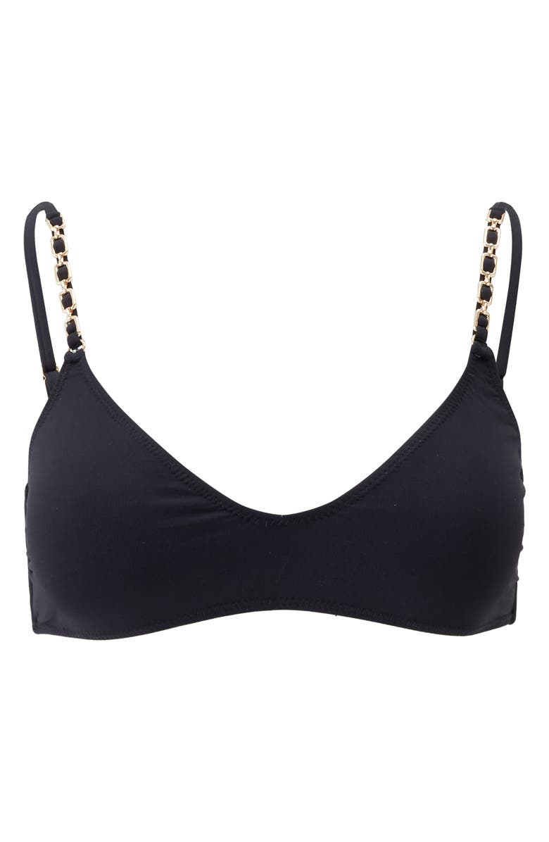 Melissa Odabash Lima Bikini Top, Alternate, color, Black