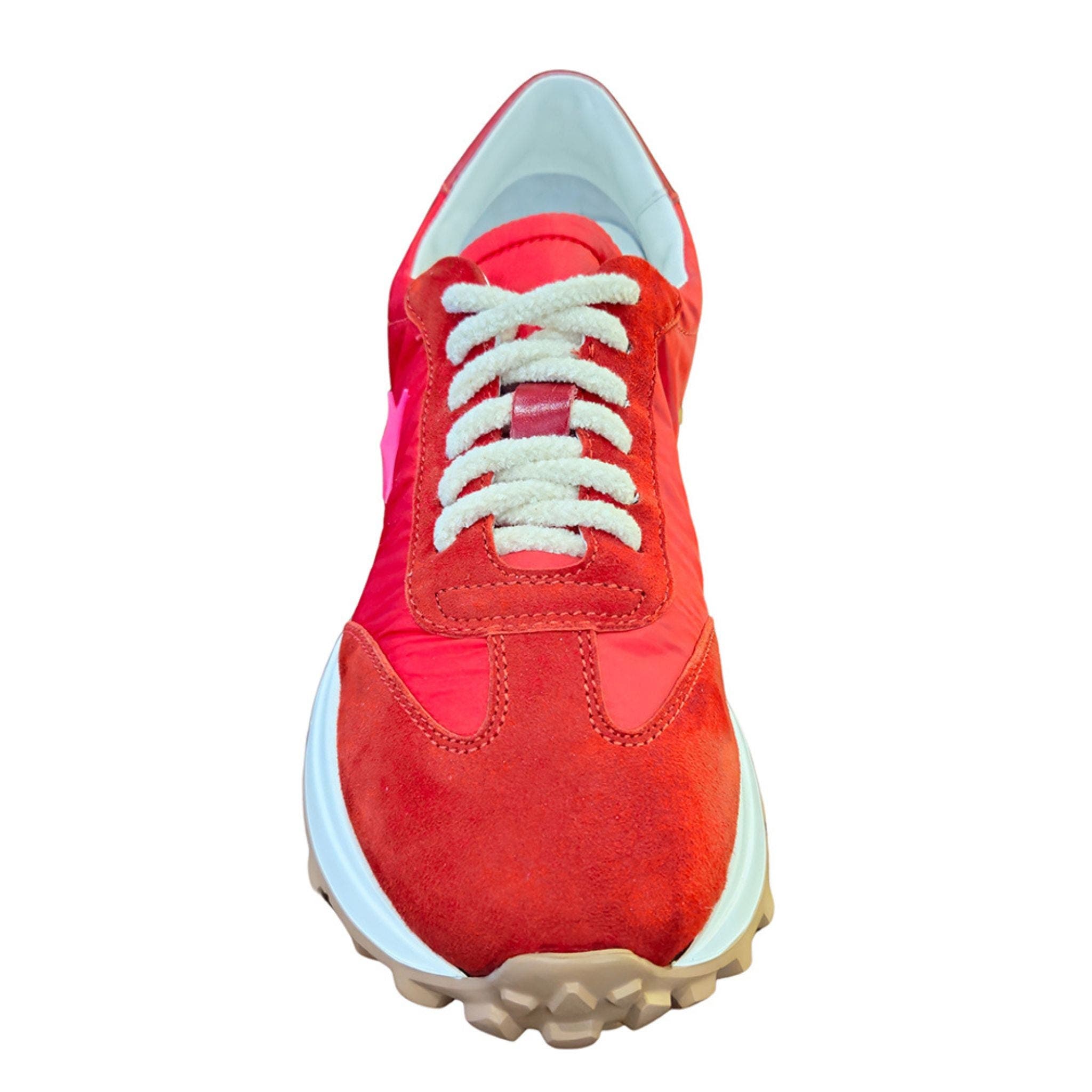 Star Jogger Sneaker, Alternate, color, RED
