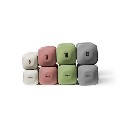 SafeGrip Dumbbells Medium Set