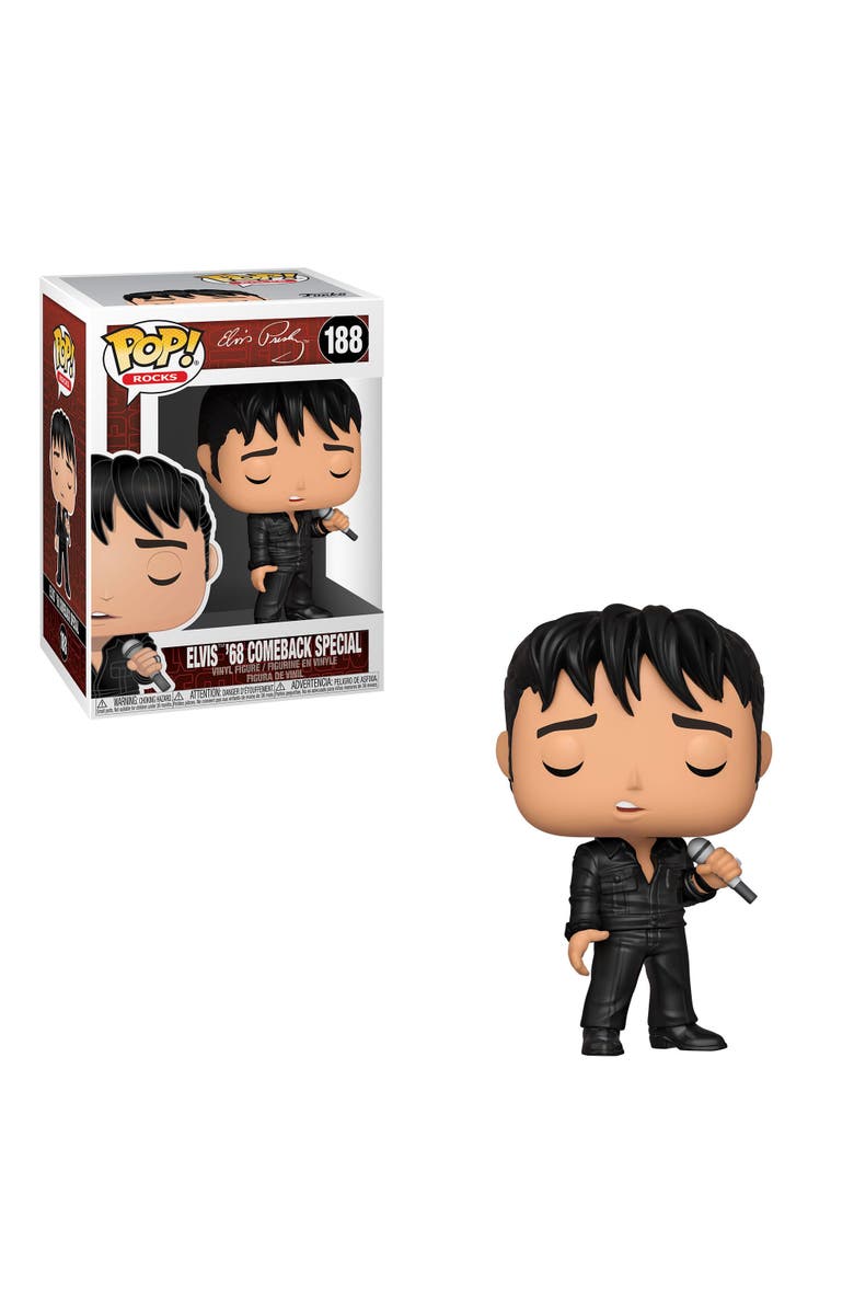 Funko Elvis ('68 Comeback Special) Funko Pop! Rocks, Main, color, Multi-Color