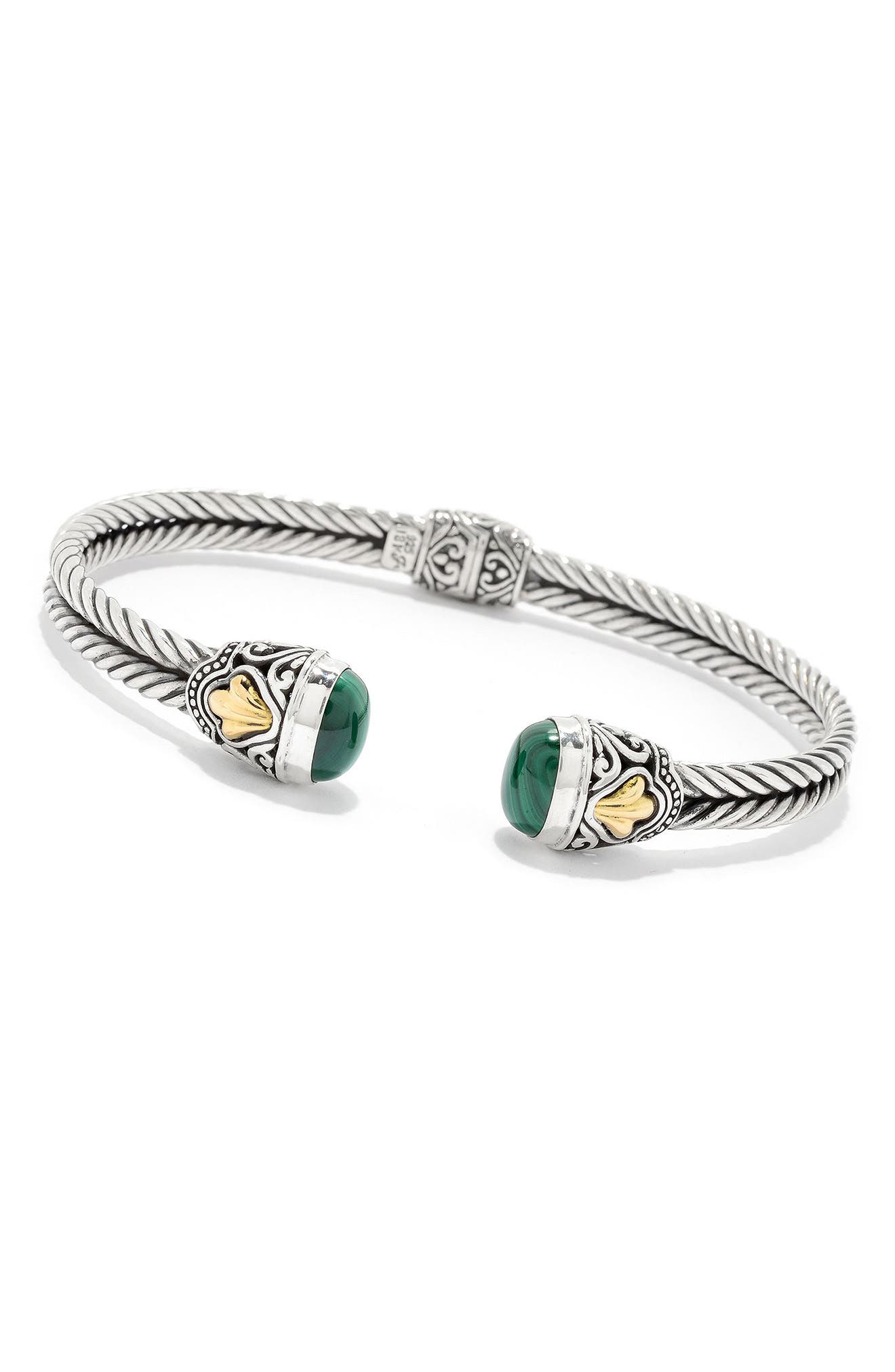 SAMUEL B. Malachite Bangle
