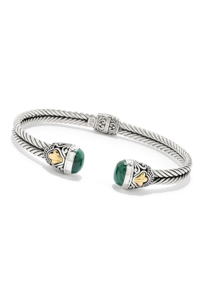 Malachite Bangle, Main, color, GREEN
