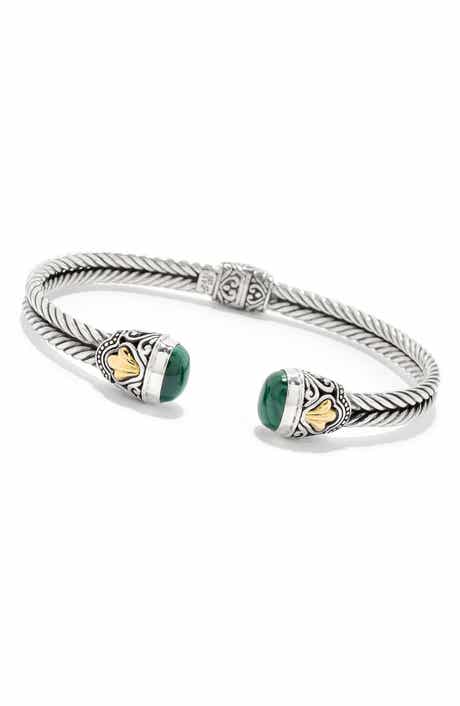 SAMUEL B. Malachite Bangle