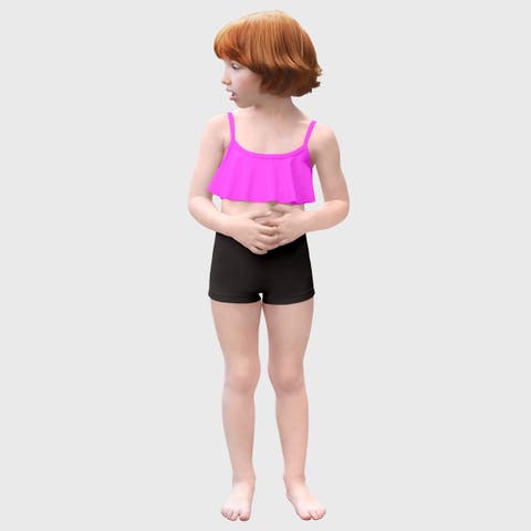 UPF 50+ Flounce Bikini Top (Toddler, Little Kid 
Big Kid)
