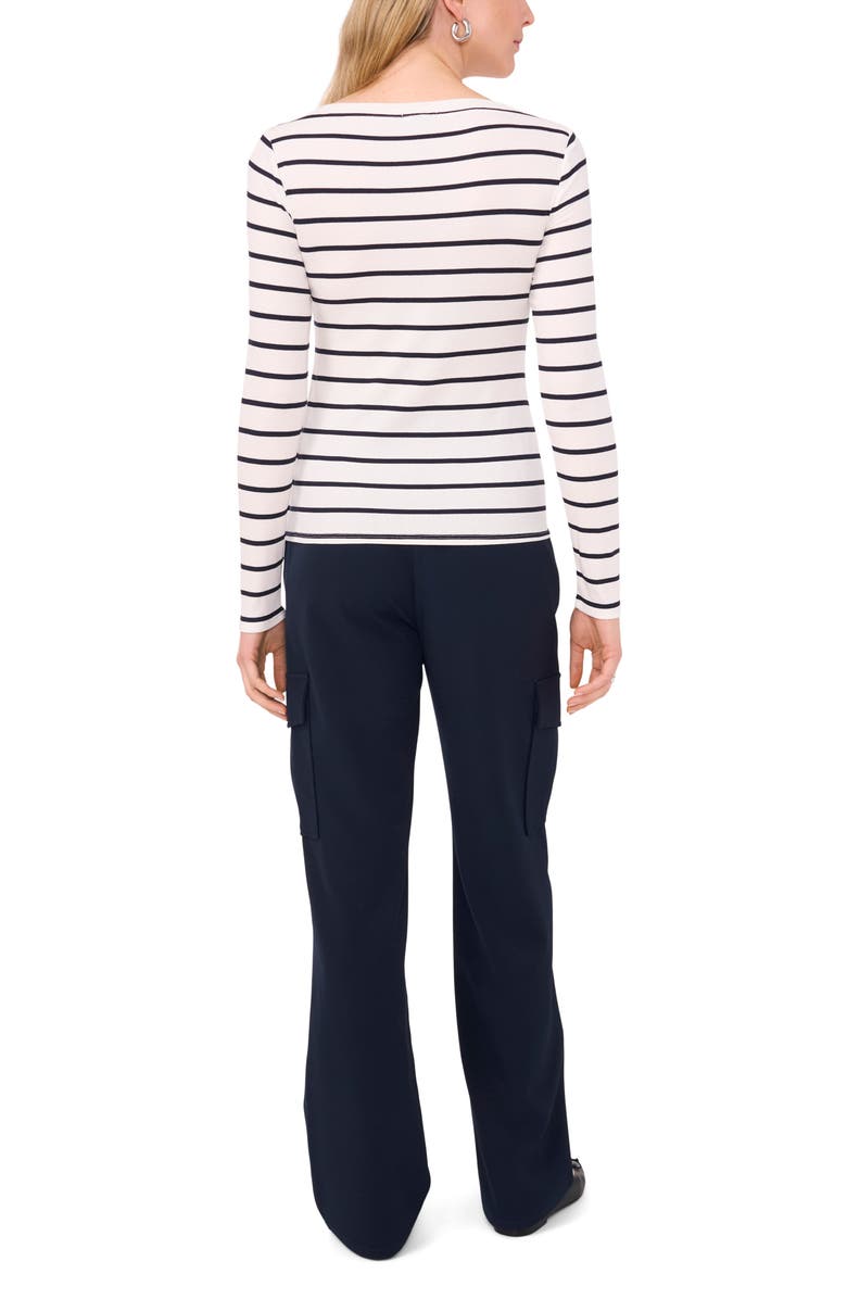 Halogen<sup>®</sup> Stripe Rib Top, Alternate, color, 