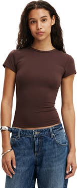 Cotton On Women's Hold Me Short Sleeve Crew Neck