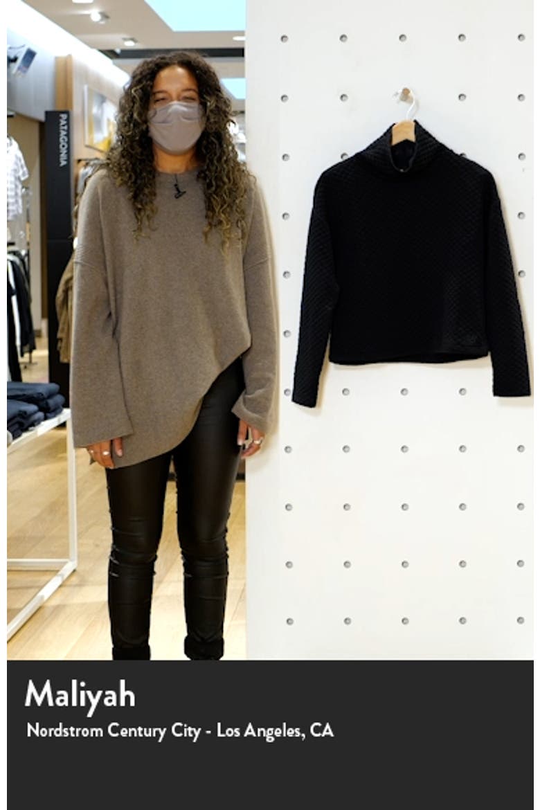 NB Heat Loft Funnel Neck Quilted Top video