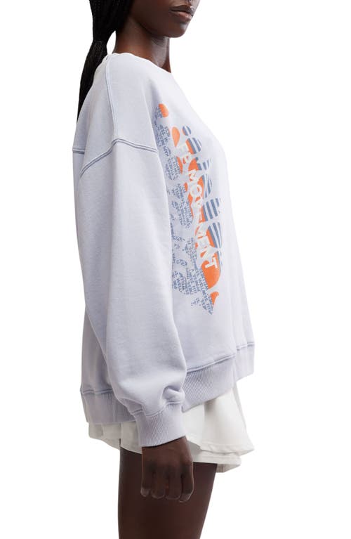 Shop Free People Fp Movement All Star Oversize Graphic Sweatshirt