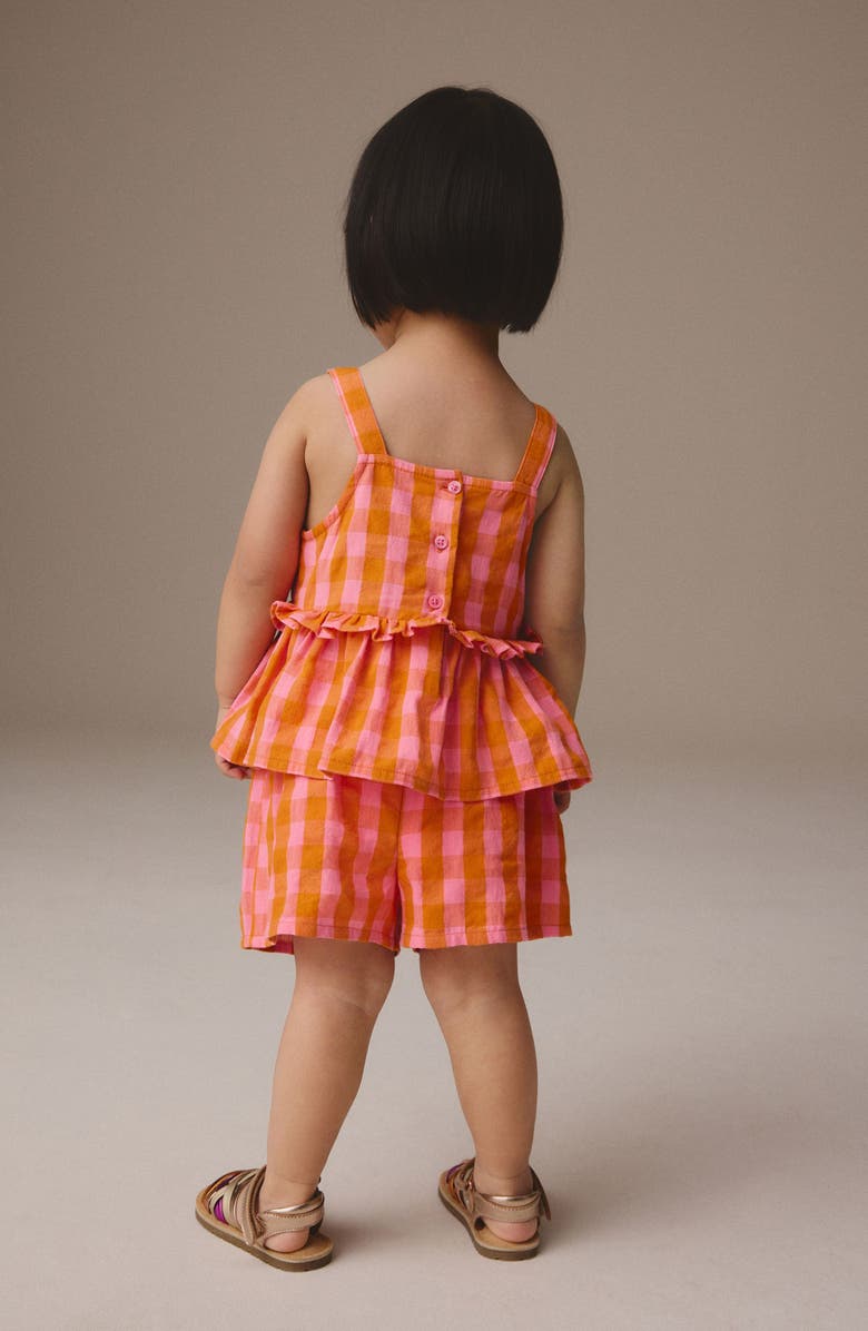 NEXT Kids' Gingham Top & Shorts Set, Alternate, color, 