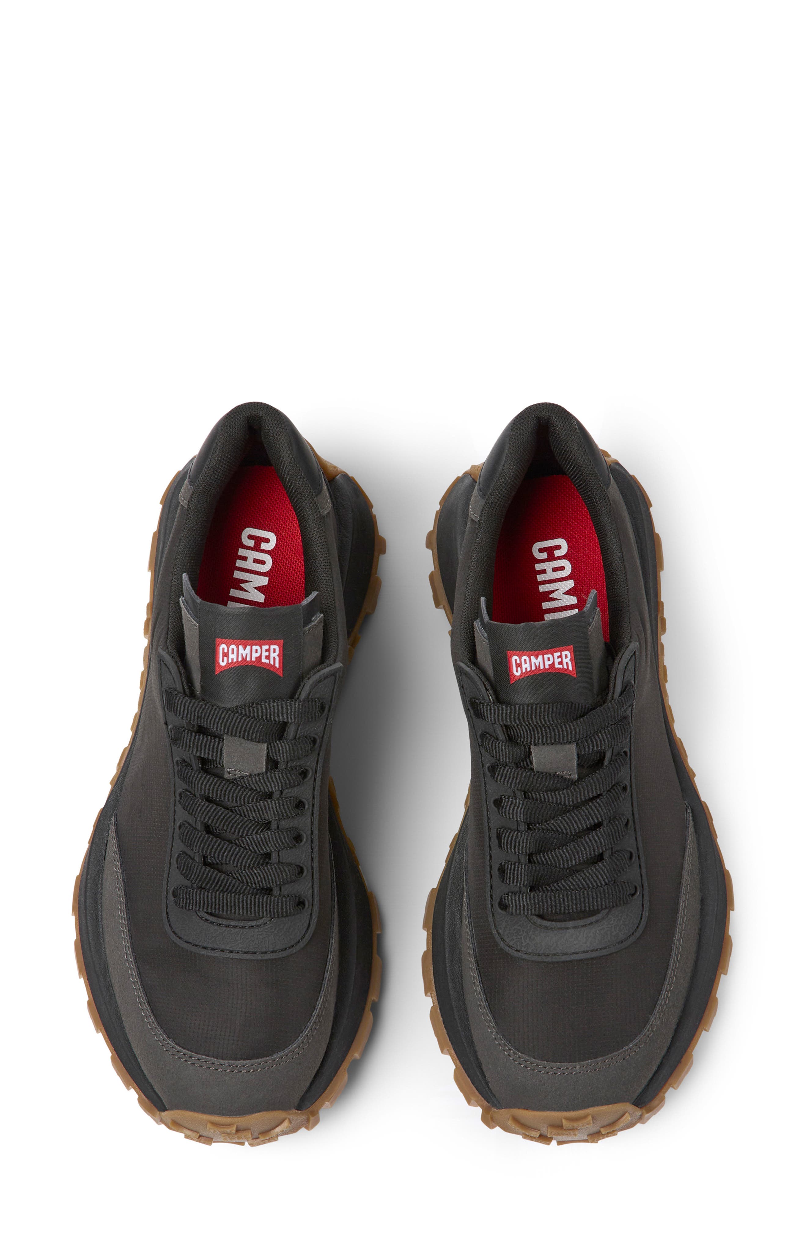 Camper Drift Trail Sneaker, Alternate, color, Black