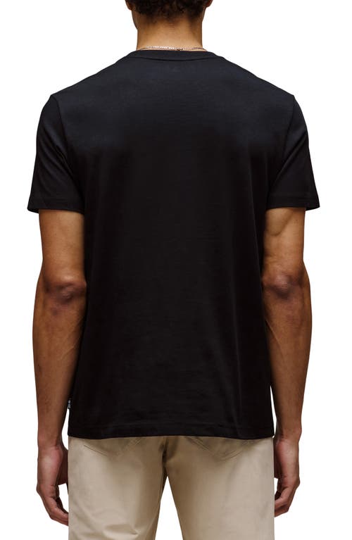 Psycho Bunny Aussie Appliqué Graphic T-shirt In Black