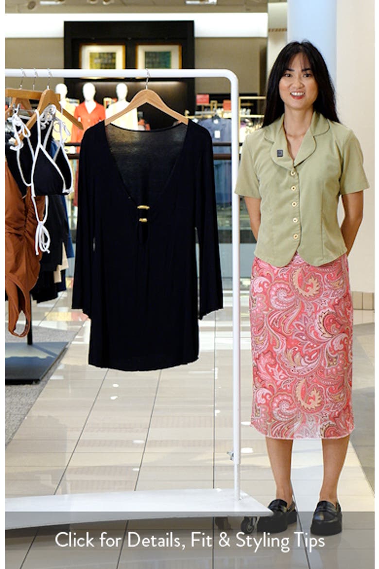 Beach to BBQ Long Sleeve Cover-Up Tunic video