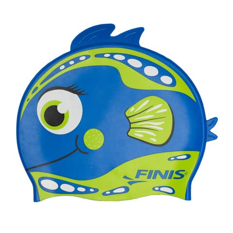 Animal Heads Silicone Swim Cap for Kids Fun 3D Animal Designs Snug Fit Chlorine Protection