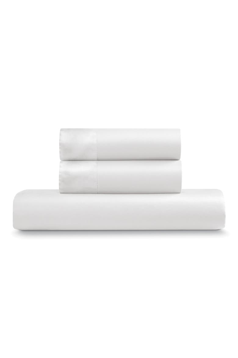 300 Thread Count CottonDuvet Cover & Sham Set, Main, color, WHITE
