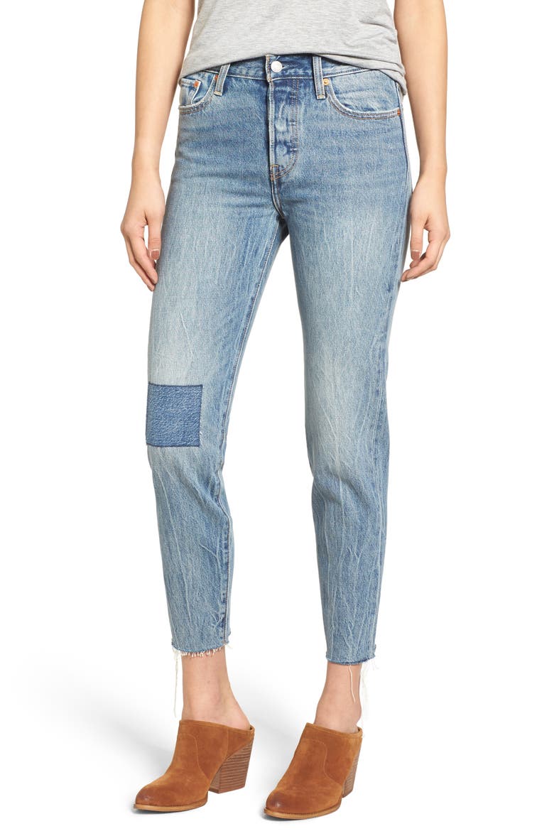 Levi's® The Wedgie Icon Fit Jeans, Main, color, LIGHT BLUE