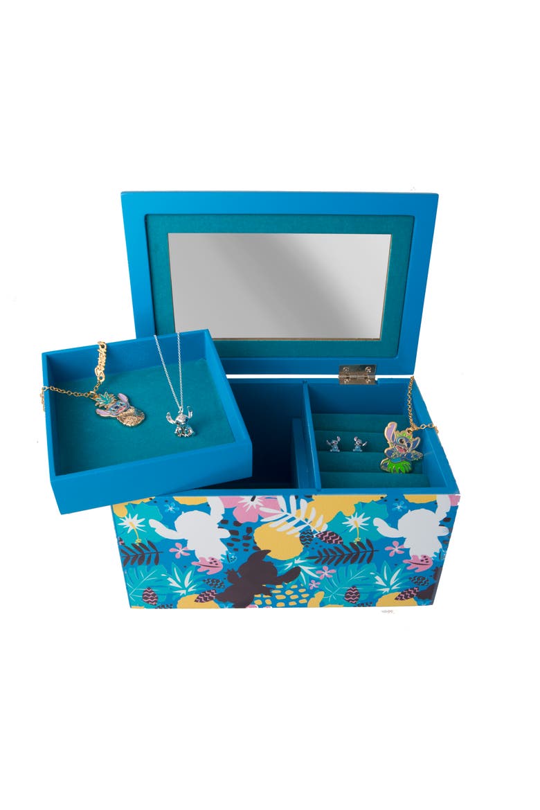 Lilo & Stitch Jewelry Box, Alternate, color, Blue