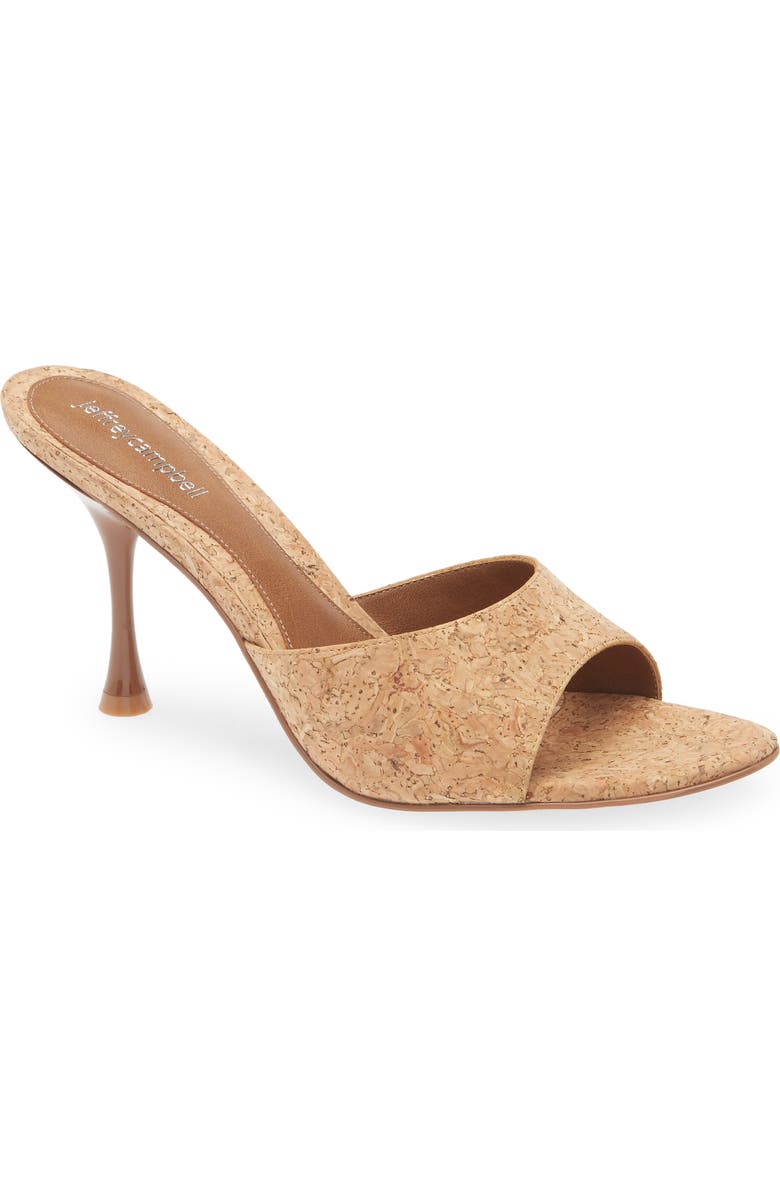 Jeffrey Campbell Agent Slide Sandal, Main, color, Cork