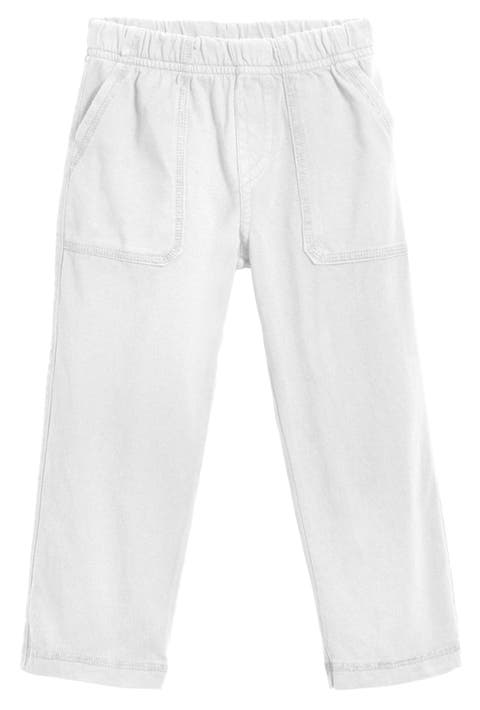 Boys Soft 100% Cotton 3-Pocket Jersey Pants