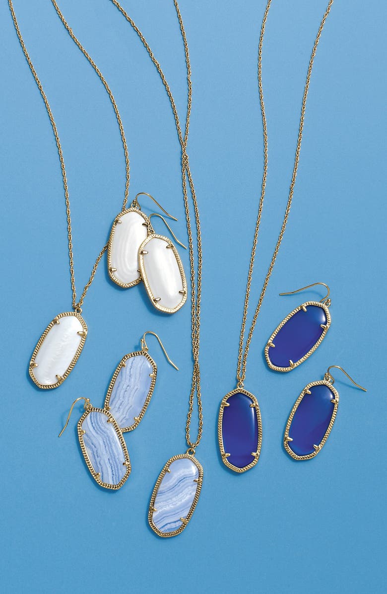 Kendra Scott 'Elise' Pendant Necklace, Alternate, color,