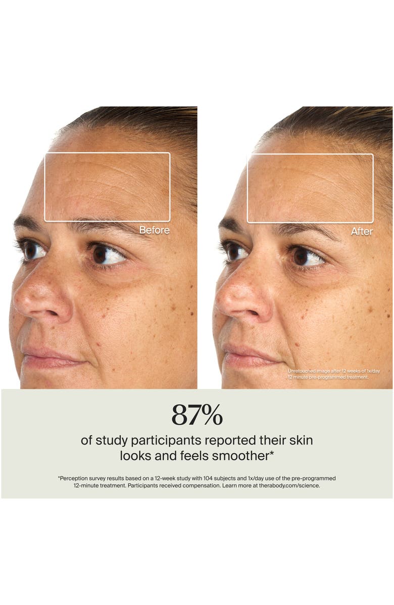 Therabody TheraFace Mask Glo-LED Skincare Mask, Alternate, color, White