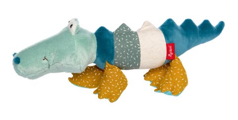 Patchwork Crocodile Plush Toy