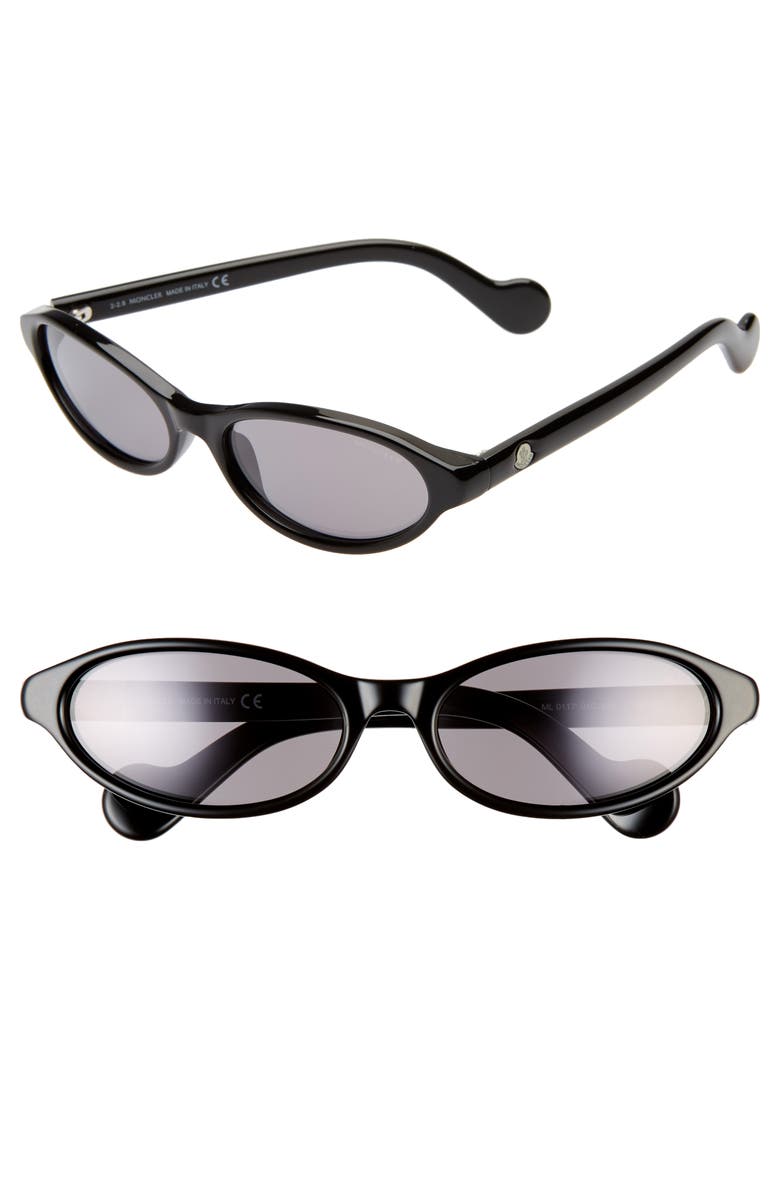 Moncler 58mm Oval Sunglasses, Main, color, 