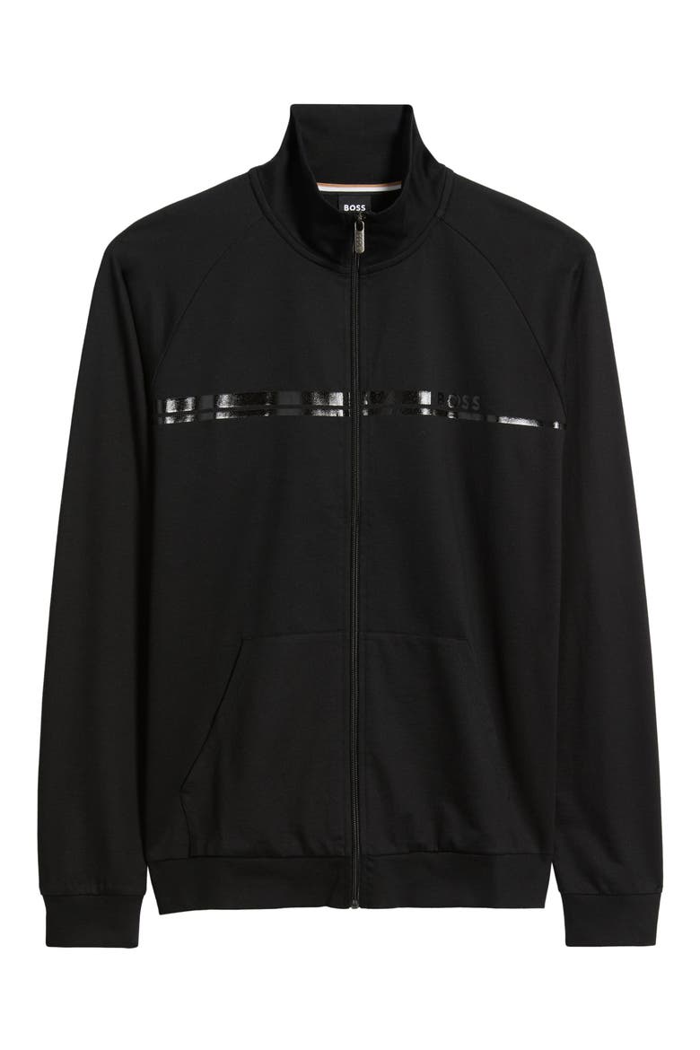 Authentic Full Zip Jacket, Main, color, BLACK