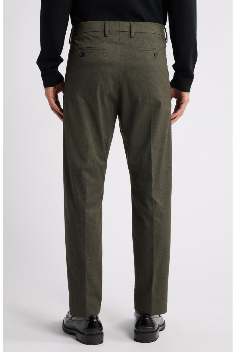 Bill 1067 Pleated Dress Pants, Alternate, color, DARK ARMY