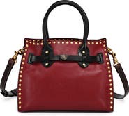 OLD TREND Westland Genuine Leather Studded Mini Tote