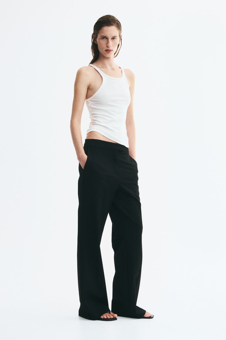 Bootcut Pants, Alternate, color, Black