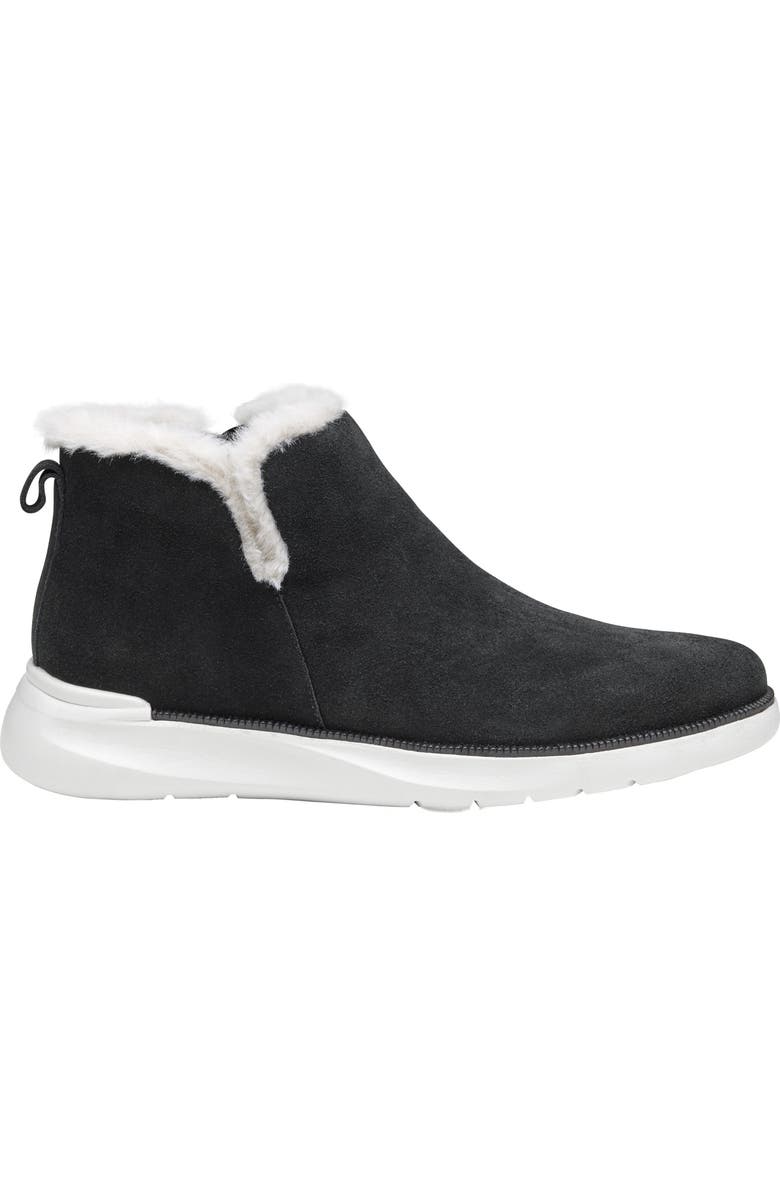 Johnston & Murphy Emery Waterproof Faux Shearling Bootie, Alternate, color,