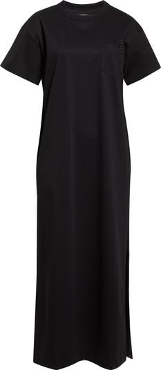 ■sacai■サカイ■Embroidered Logo Jersey T-Shirt Dress■ Sacai Embroidered Logo Jersey T-Shirt Dress | Nordstrom