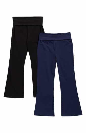 Kids' 2-Pack Foldover Flare Leggings