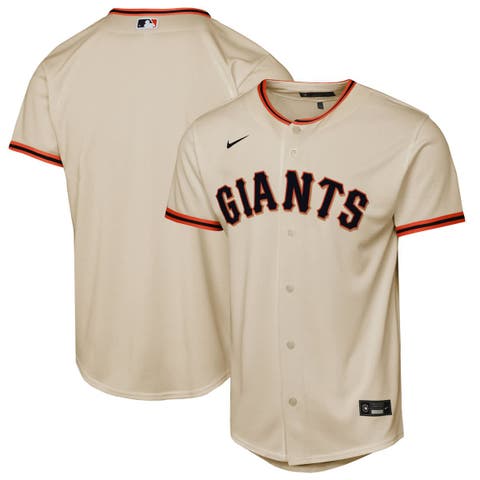 Youth Nike  Cream San Francisco Giants Home Replica Jersey