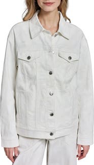 KARL LAGERFELD PARIS Bow Denim Jacket