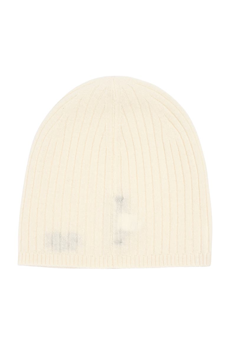 signature cashmere beanie, Alternate, color, cream