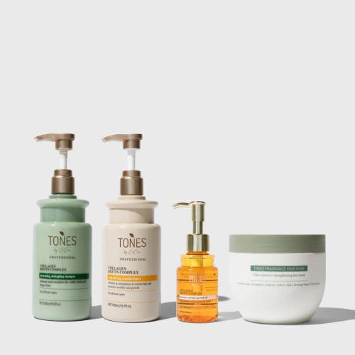 Tones By Cocoa Collagen Biotin Complex Boosting Hair Growth Kit In Multi